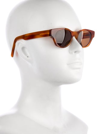 Garrett Leight Cat-Eye Tinted Sunglasses