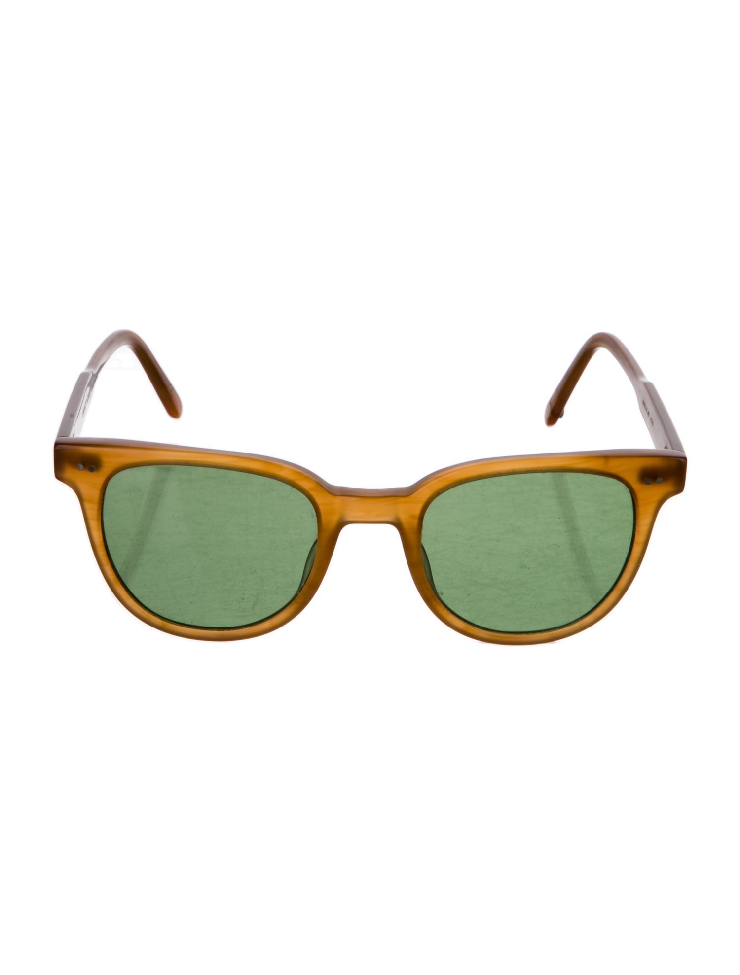 Garrett Leight Wayfarer Tinted Sunglasses