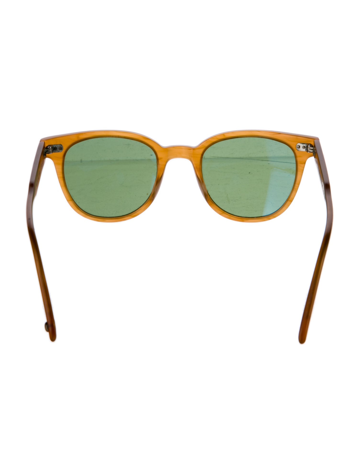 Garrett Leight Wayfarer Tinted Sunglasses