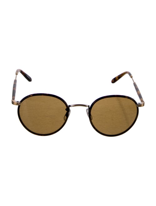 Garrett Leight Round Tinted Sunglasses