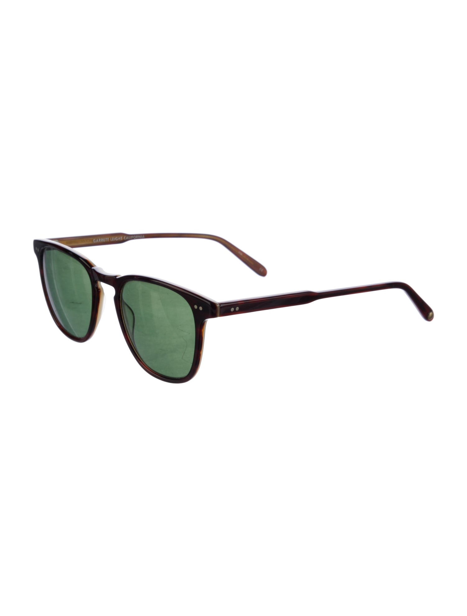 Garrett Leight Wayfarer Tinted Sunglasses