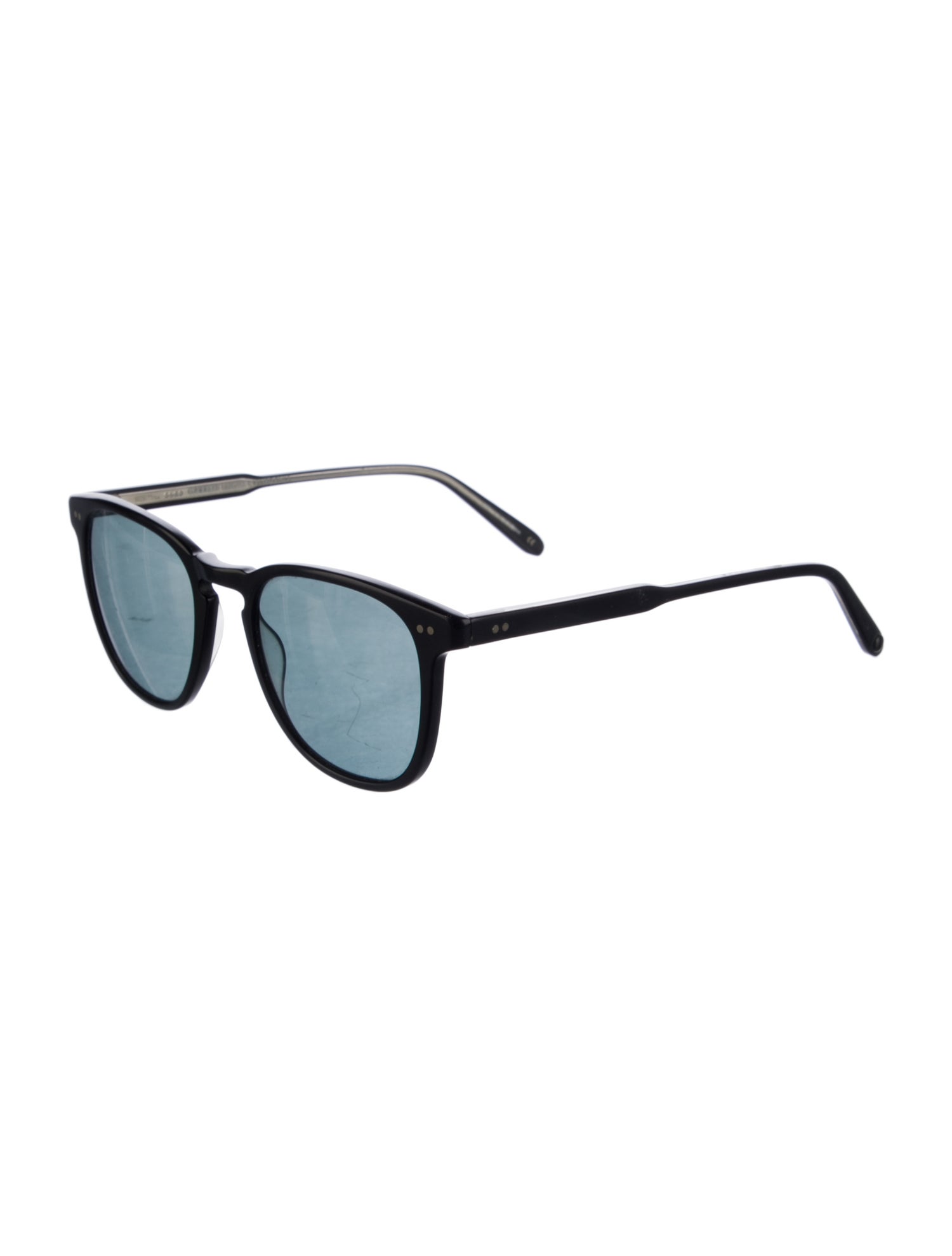 Garrett Leight Round Tinted Sunglasses