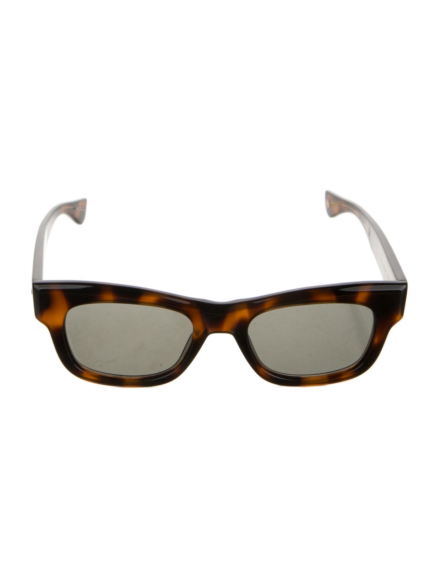 Garrett Leight Wayfarer Tinted Sunglasses