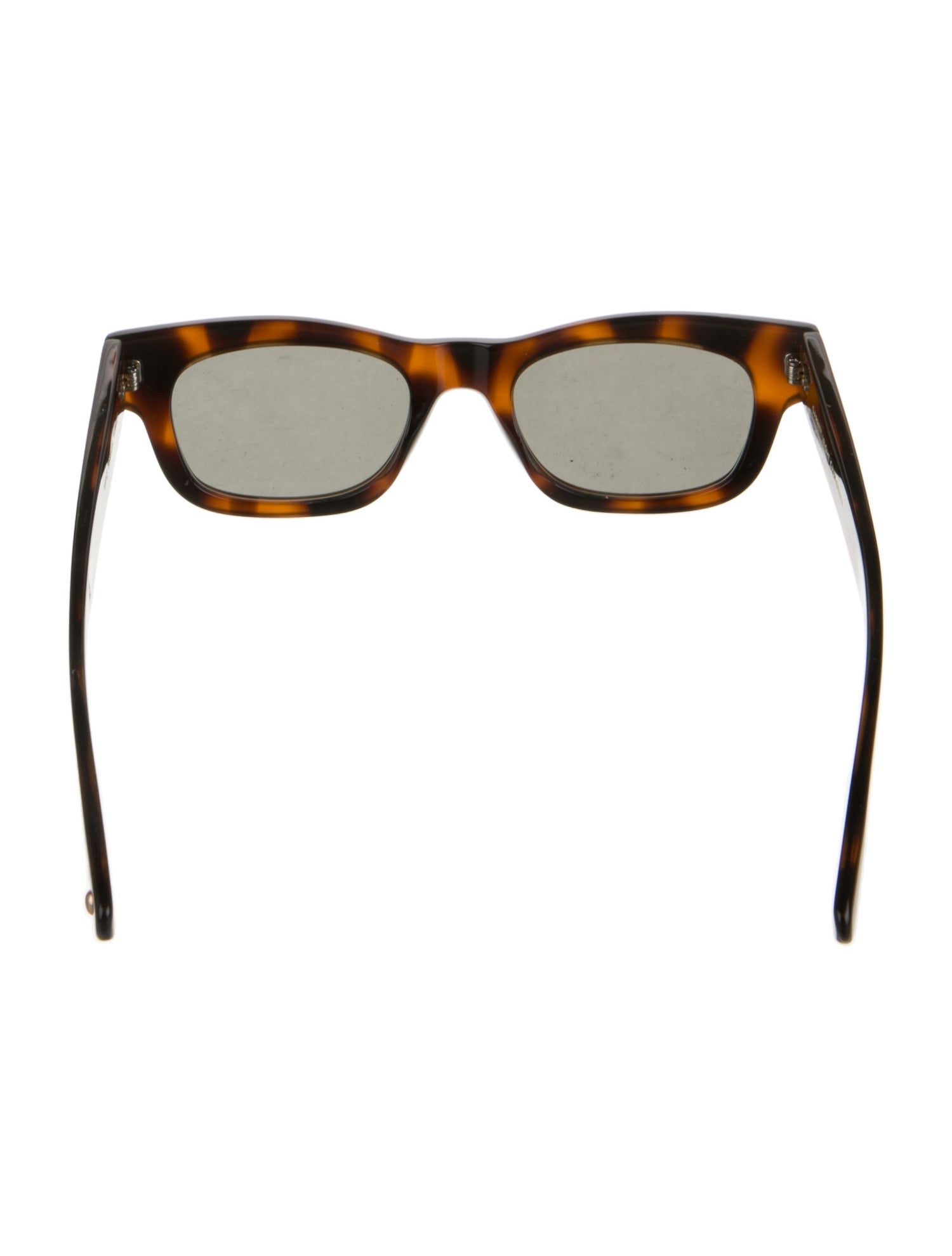 Garrett Leight Wayfarer Tinted Sunglasses