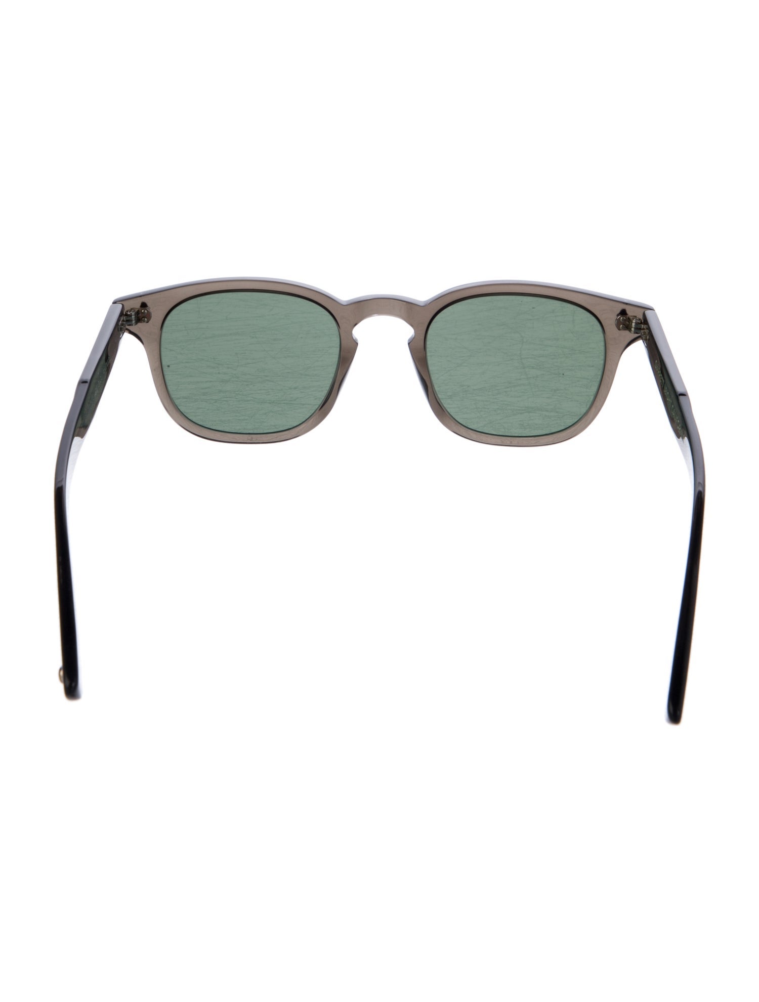 Garrett Leight Wayfarer Tinted Sunglasses