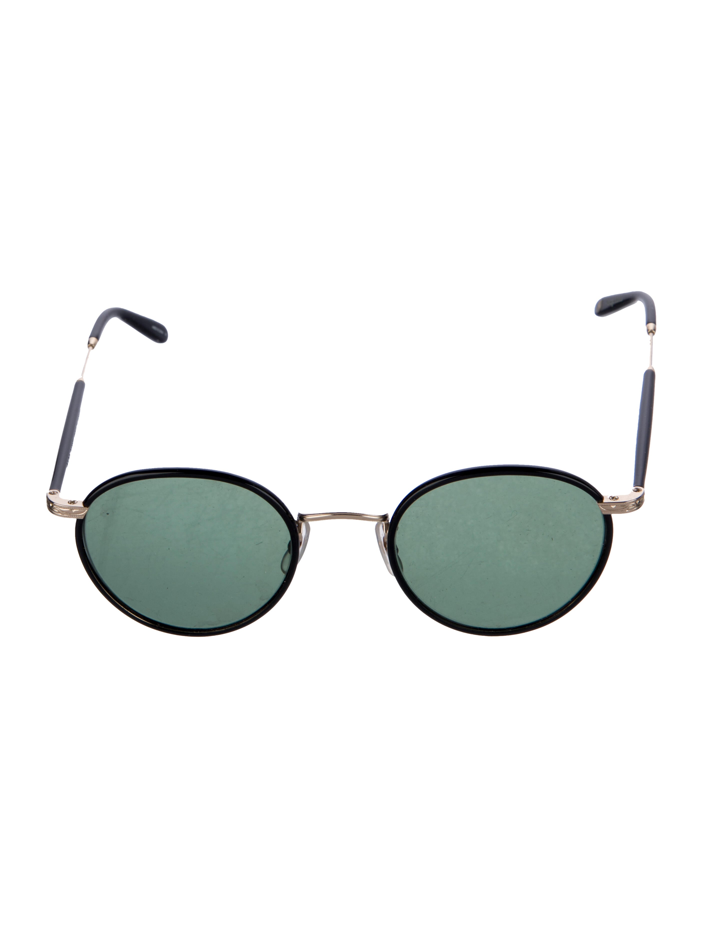 Garrett Leight Grant Round Sunglasses