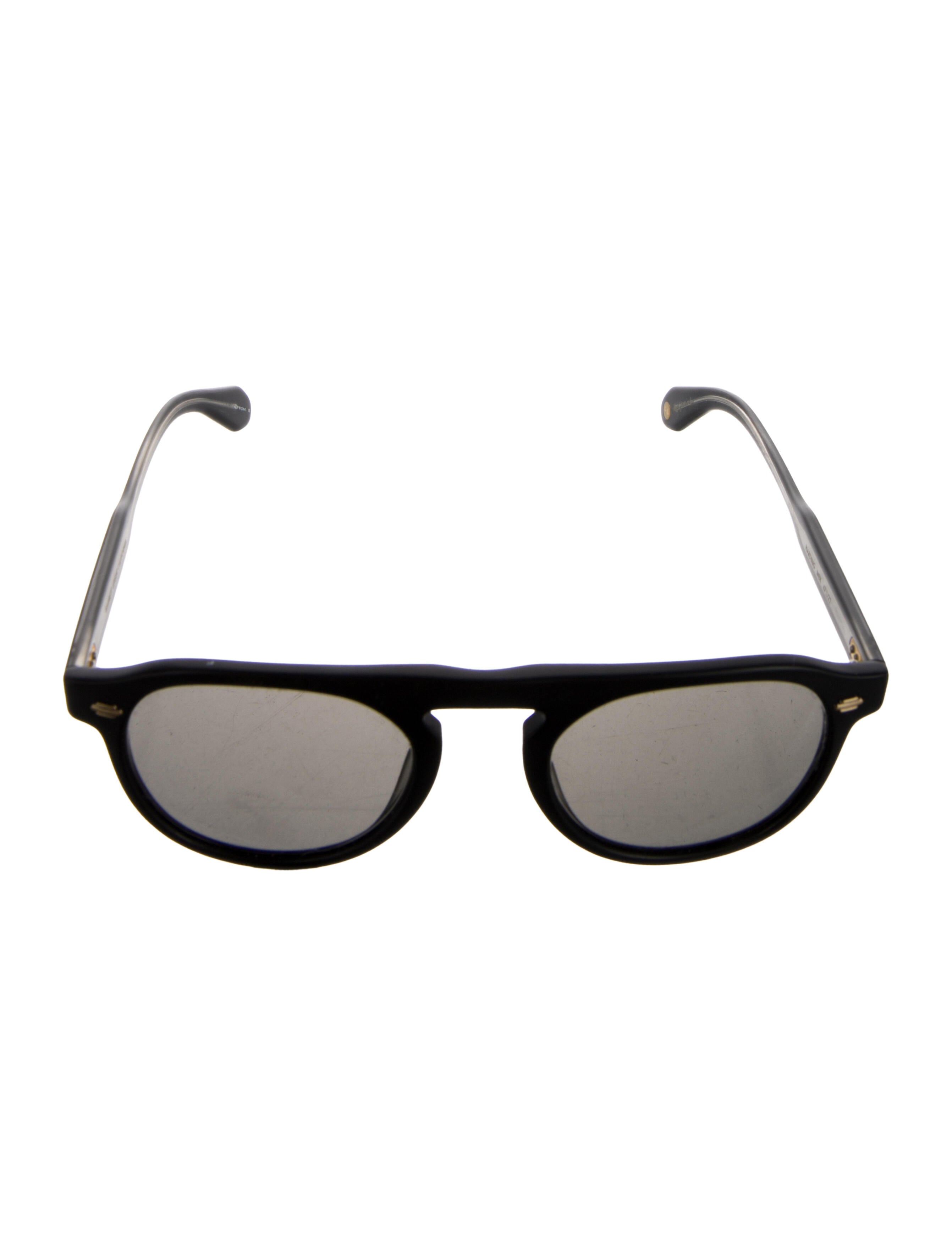 Garrett Leight Wayfarer Tinted Sunglasses