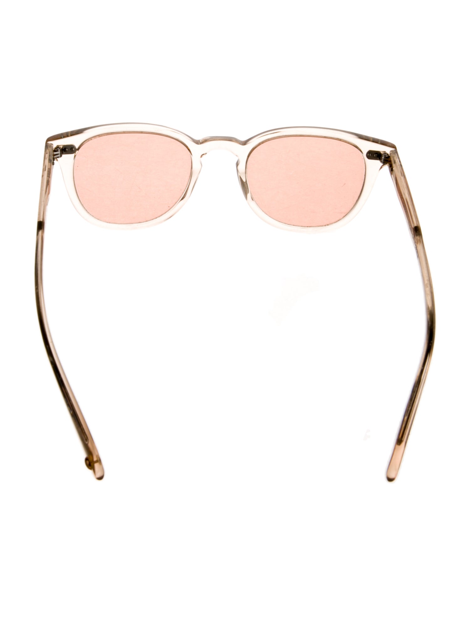 Garrett Leight Wayfarer Tinted Sunglasses