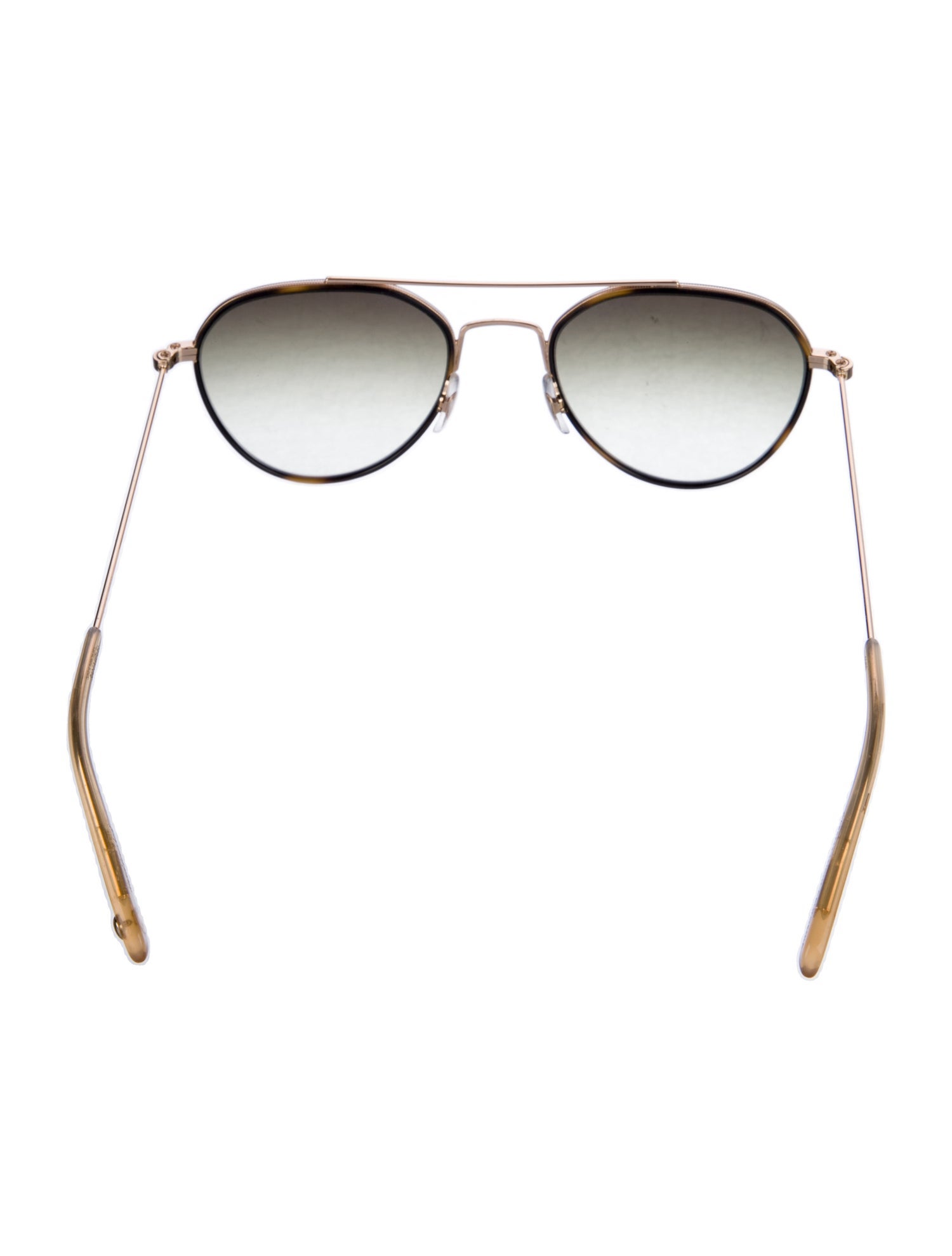 Garrett Leight Aviator Mirrored Sunglasses