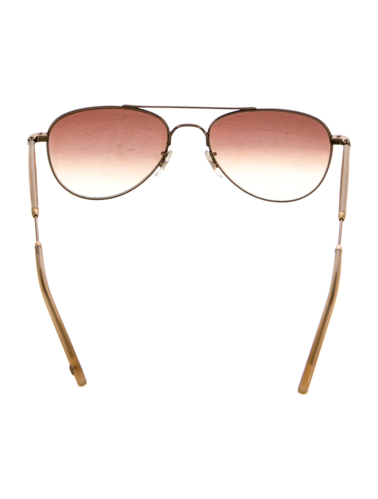 Garrett Leight Aviator Gradient Sunglasses
