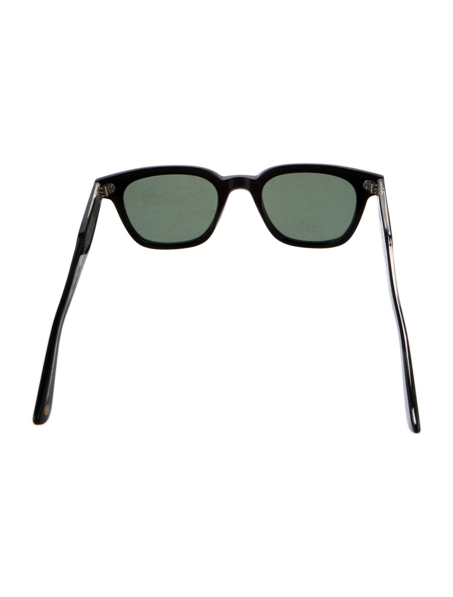 Garrett Leight Wayfarer Tinted Sunglasses