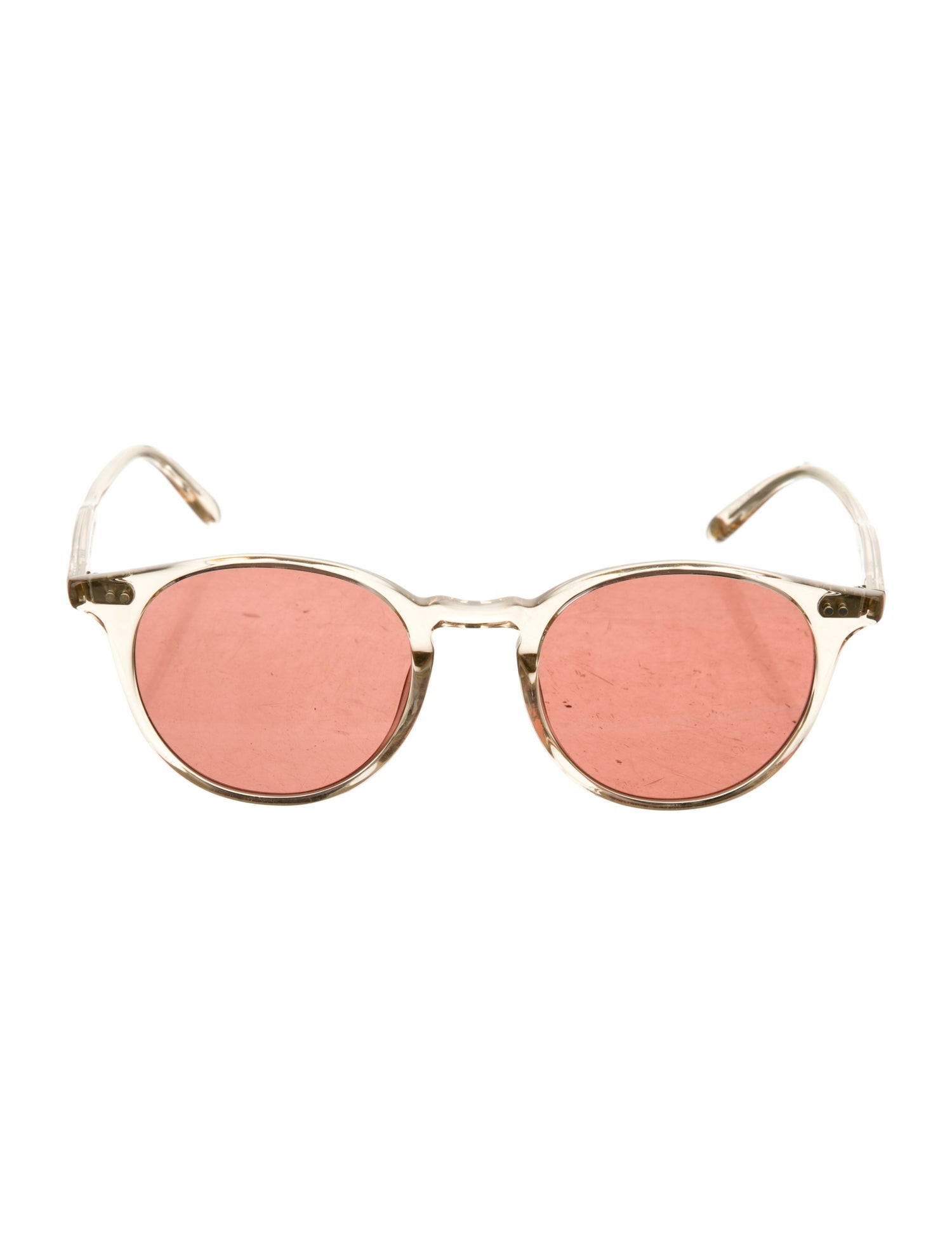 Garrett Leight Aviator Mirrored Sunglasses