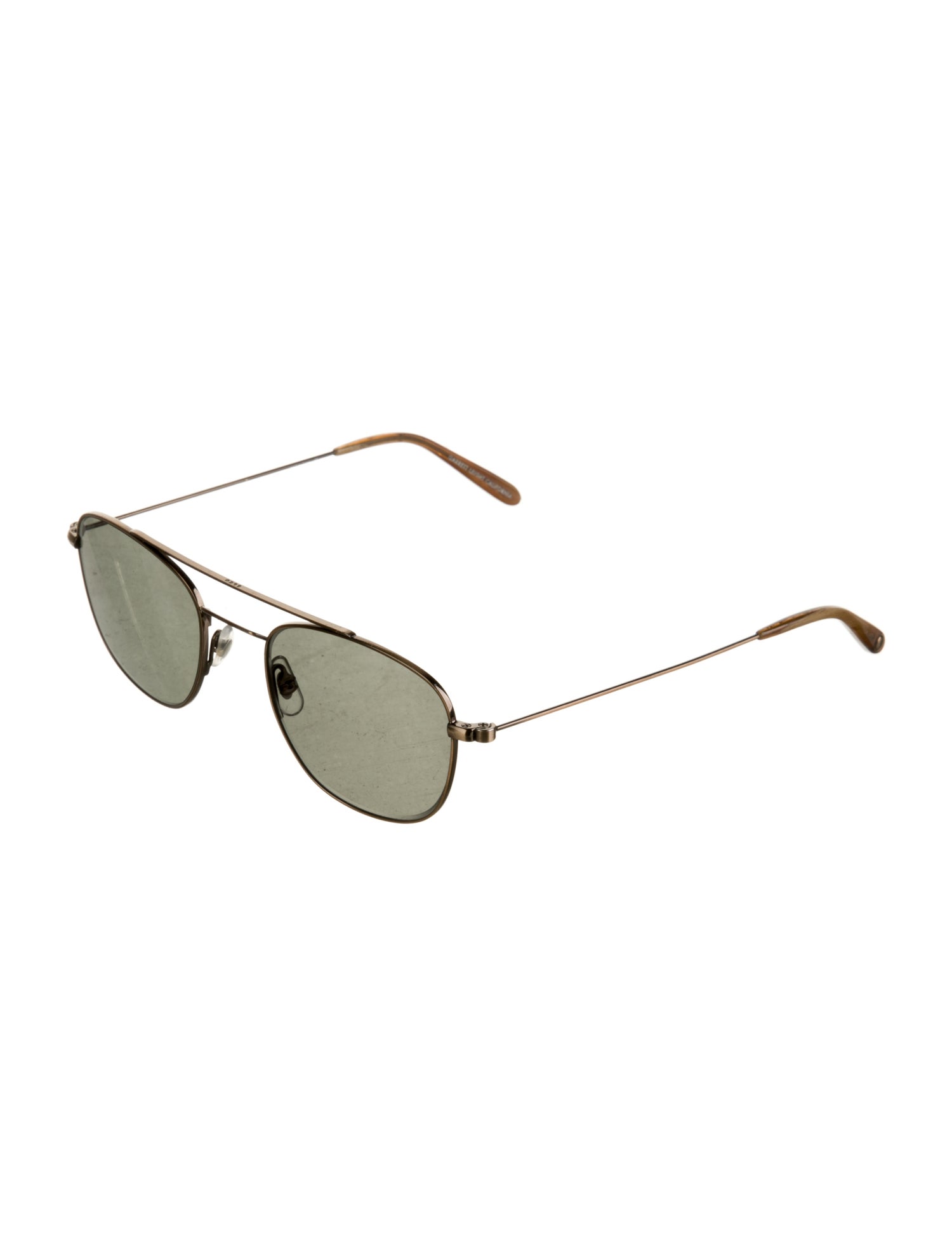 Garrett Leight Aviator Mirrored Sunglasses