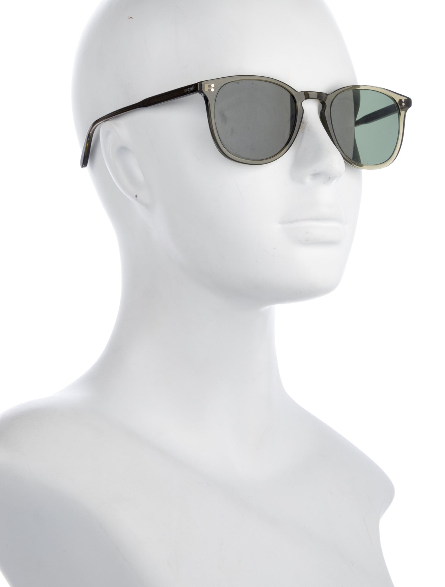 Garrett Leight Wayfarer Tinted Sunglasses
