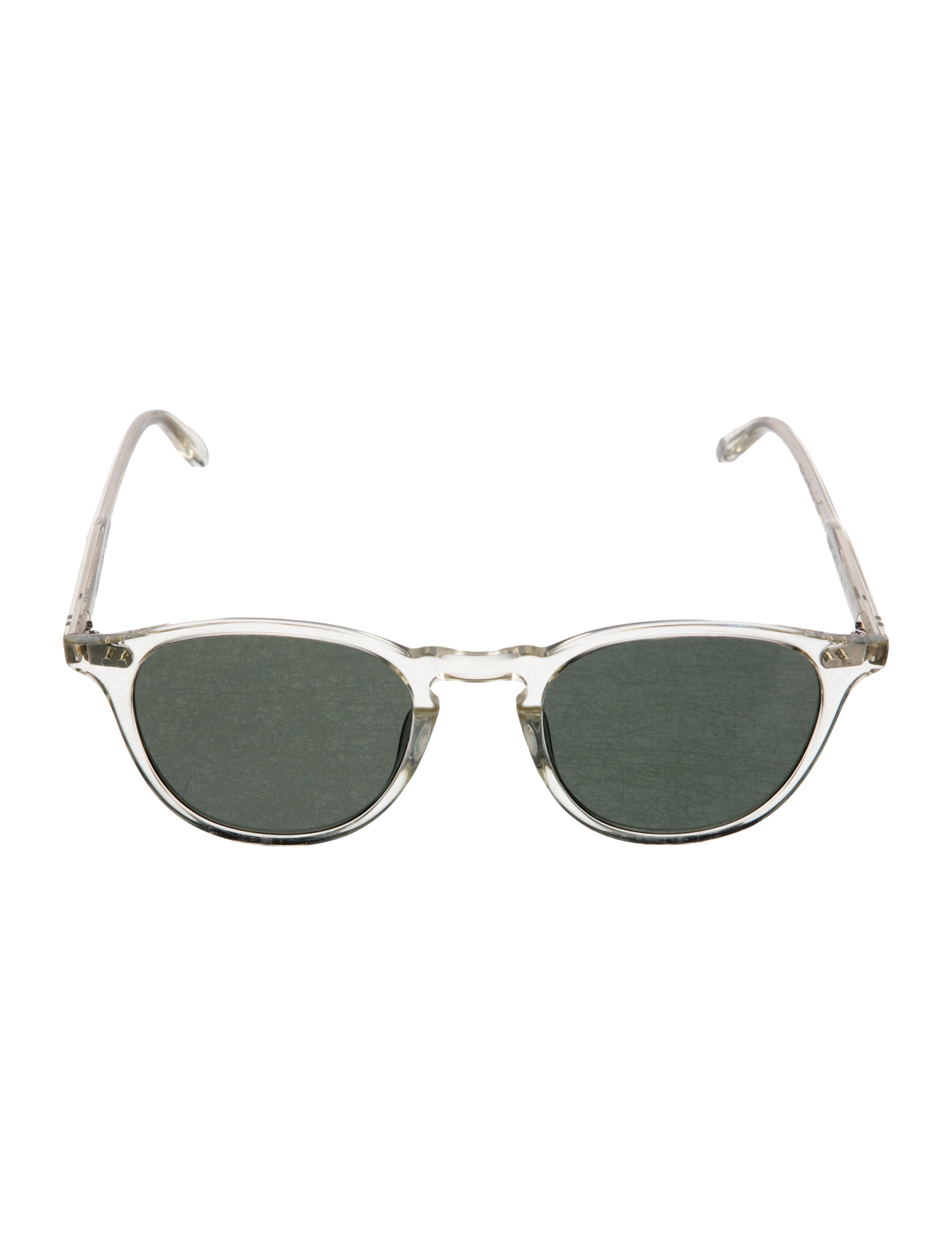 Garrett Leight Aviator Mirrored Sunglasses