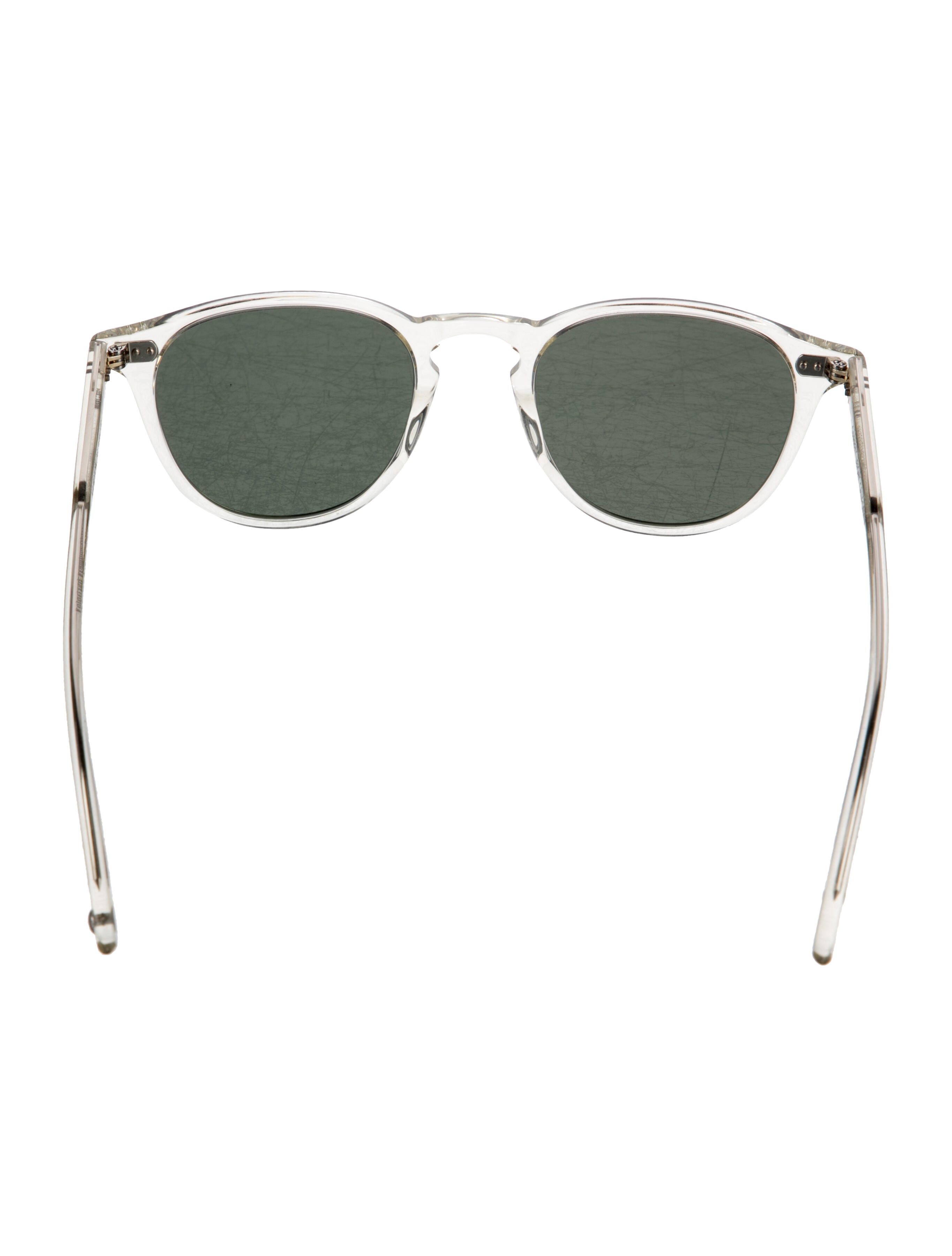 Garrett Leight Aviator Mirrored Sunglasses