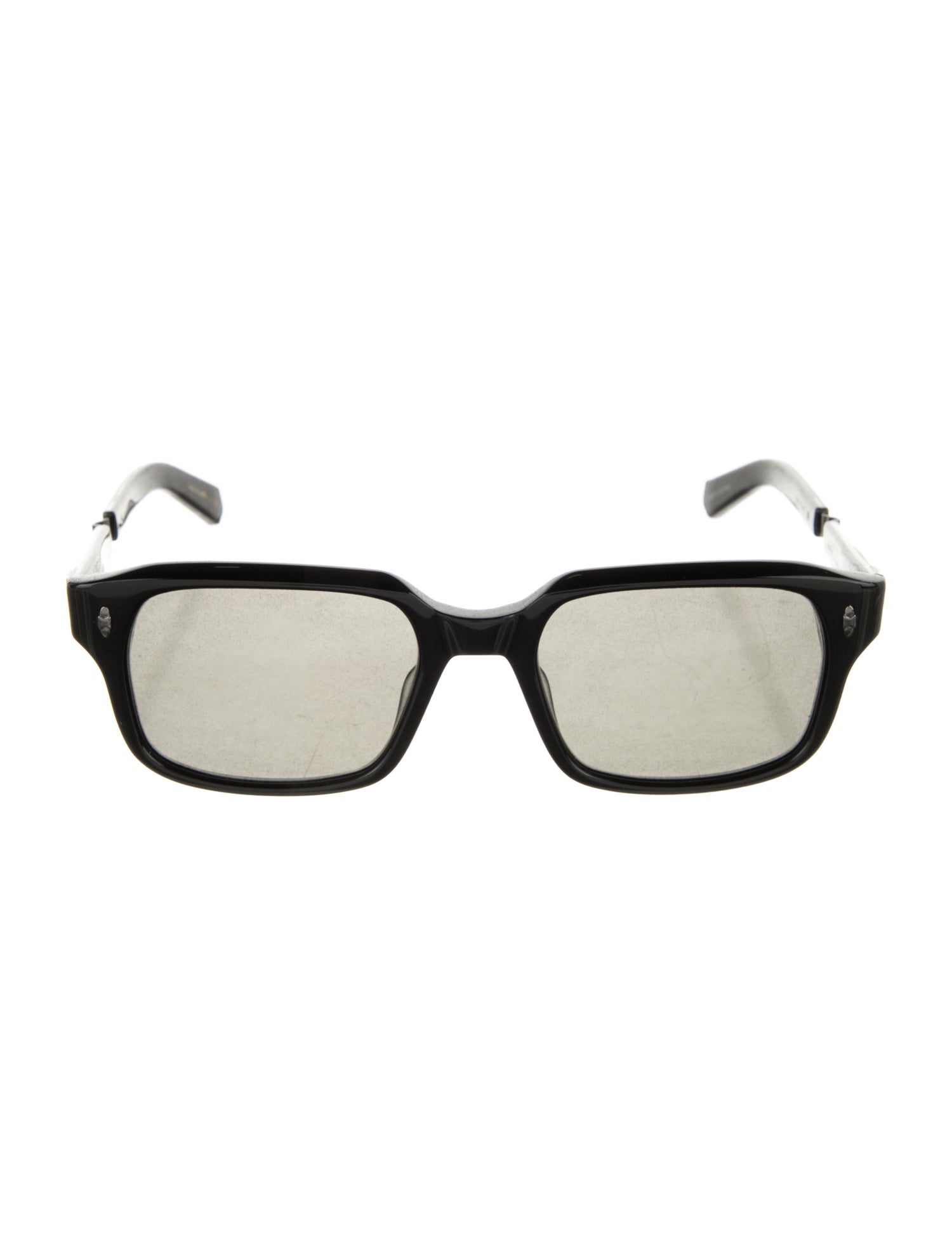 Garrett Leight Square Tinted Sunglasses