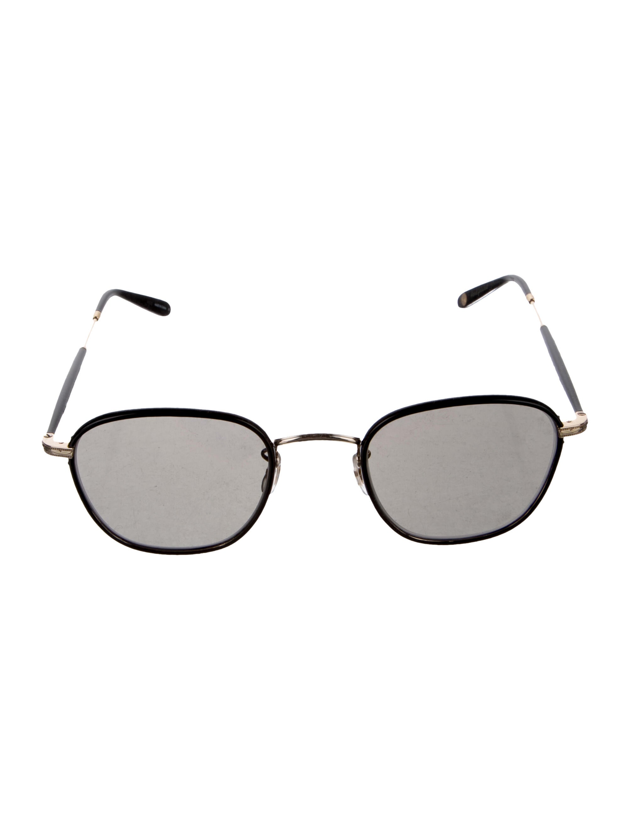 Garrett Leight Square Tinted Sunglasses