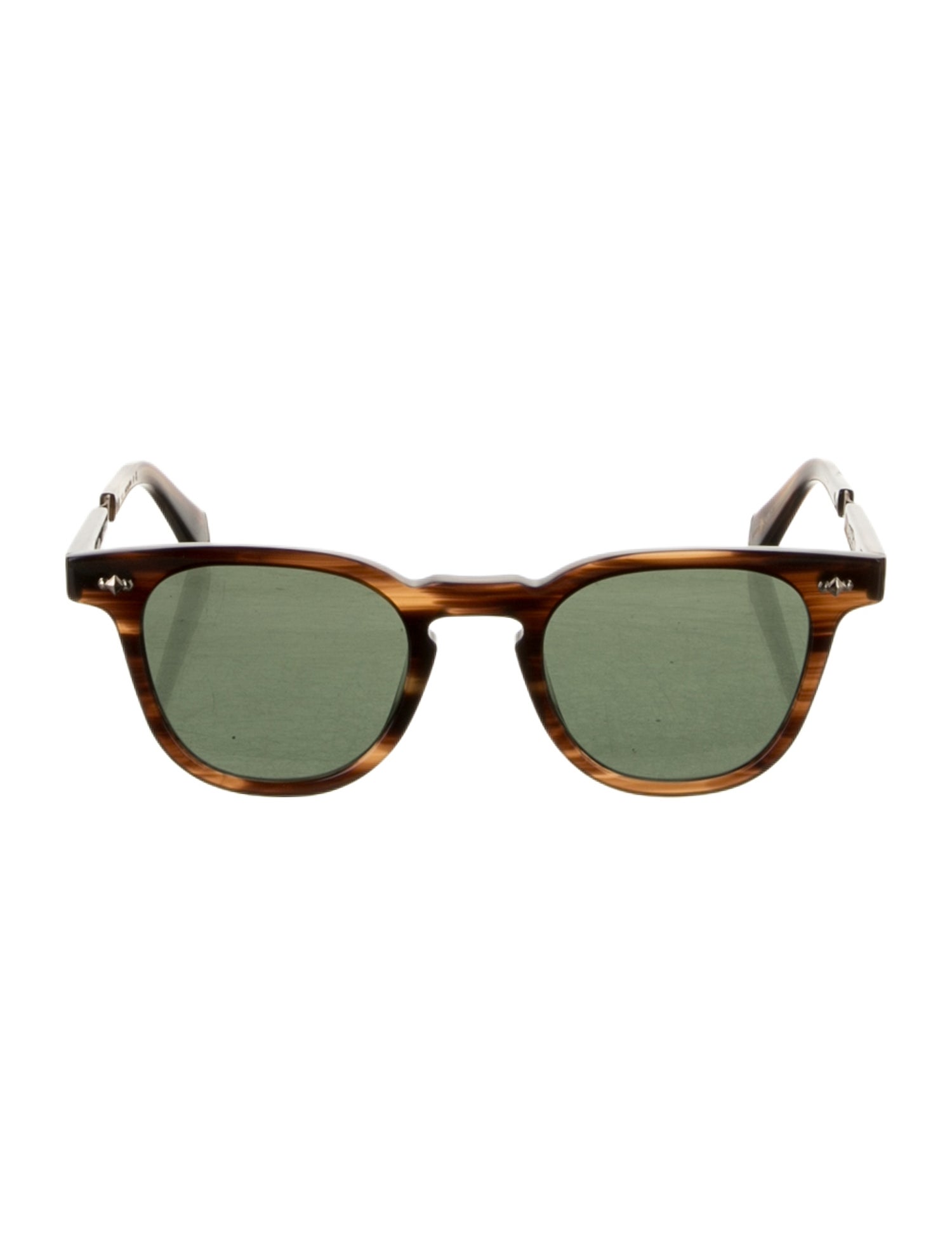 Garrett Leight Wayfarer Tinted Sunglasses