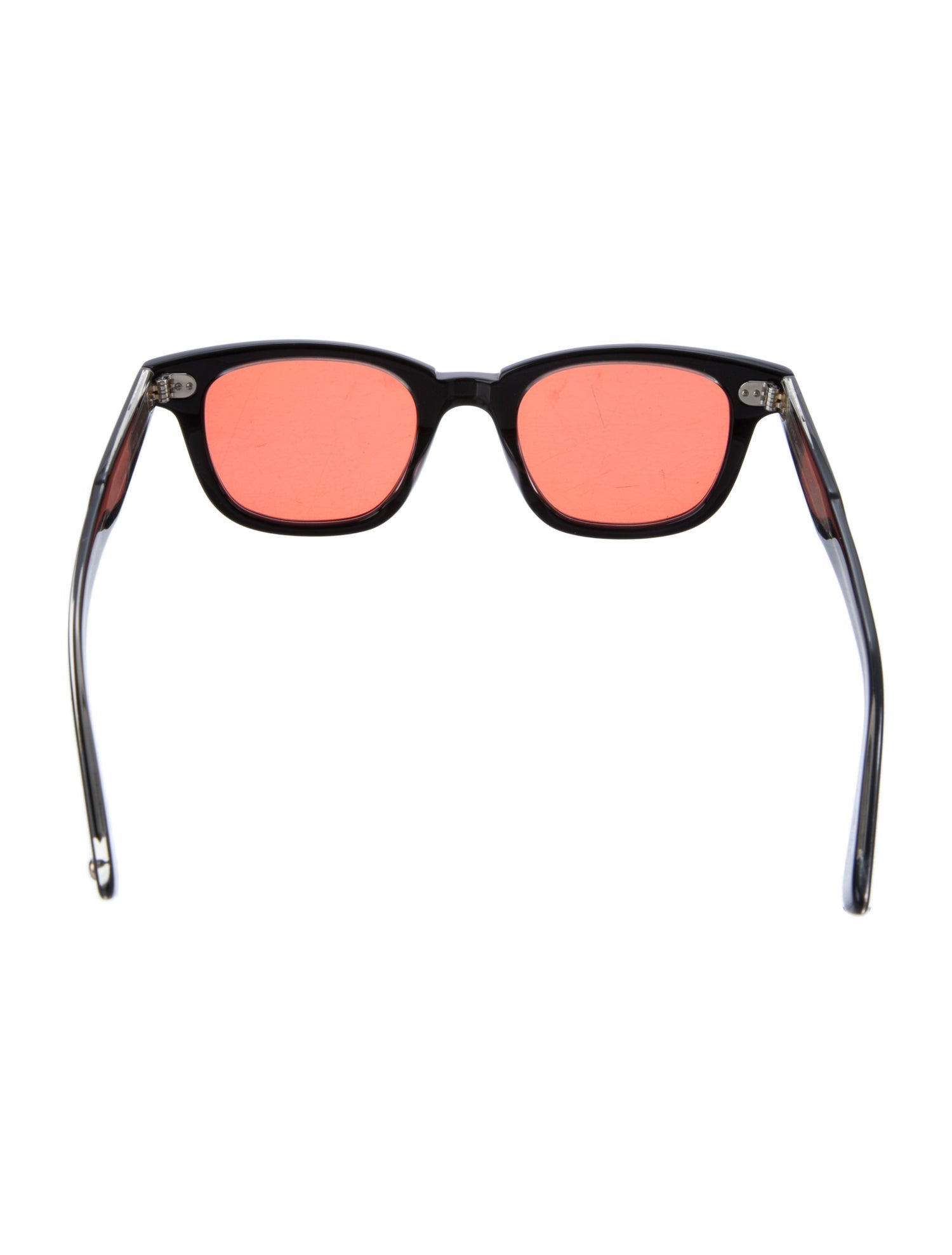 Garrett Leight Square Tinted Sunglasses