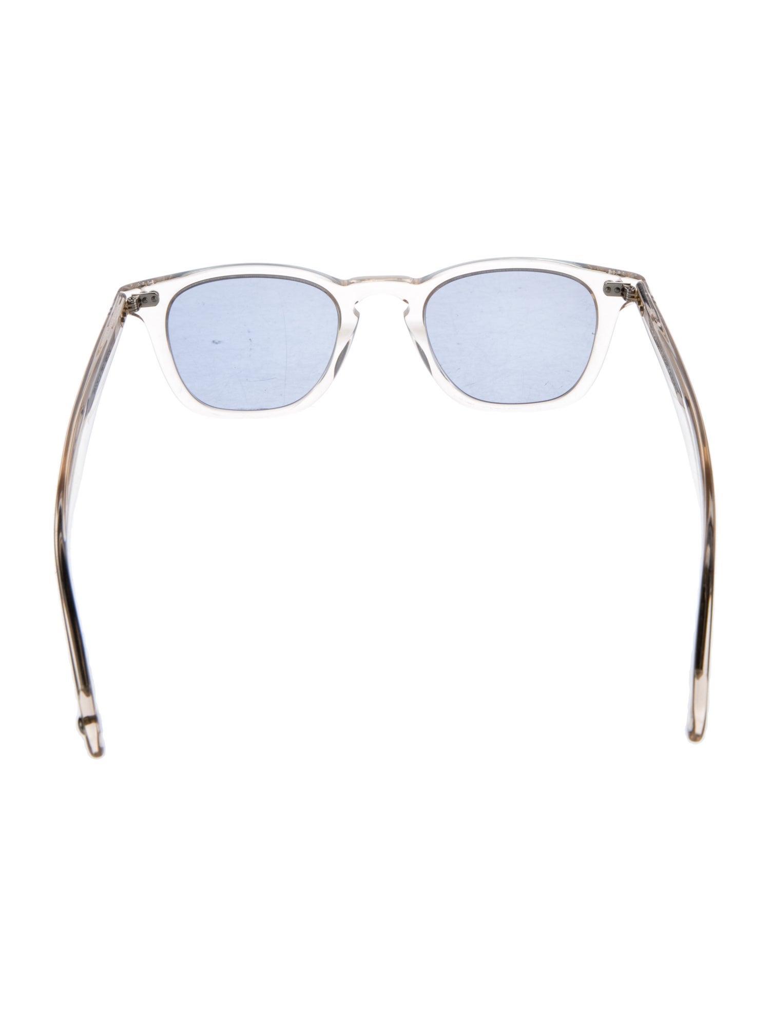 Garrett Leight Wayfarer Tinted Sunglasses