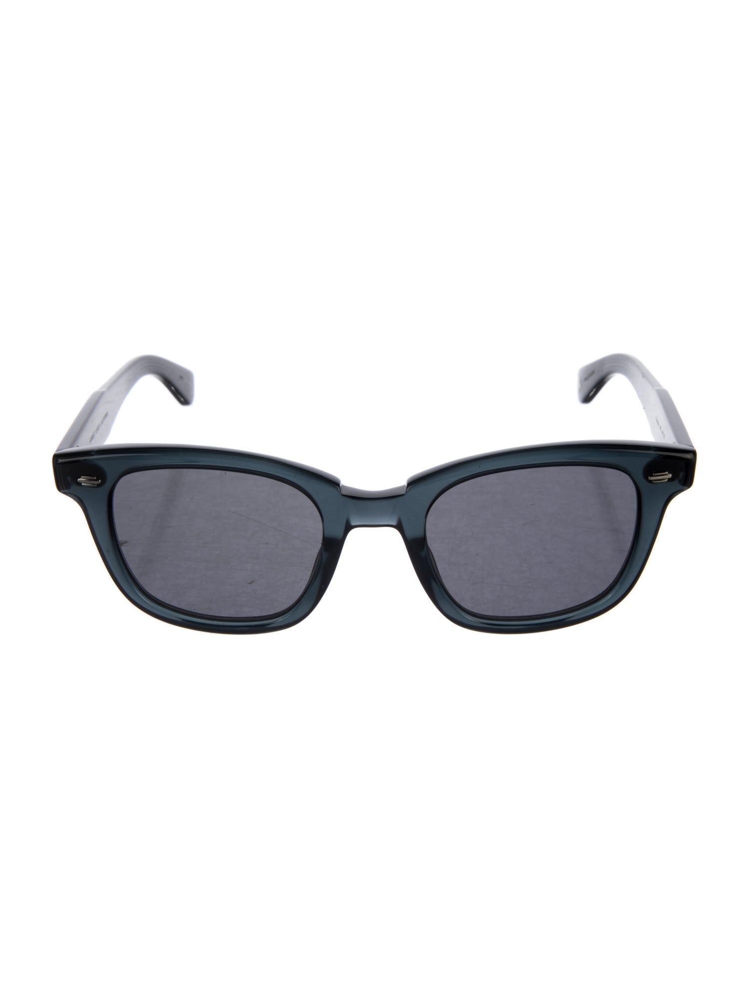 Garrett Leight Wayfarer Tinted Sunglasses