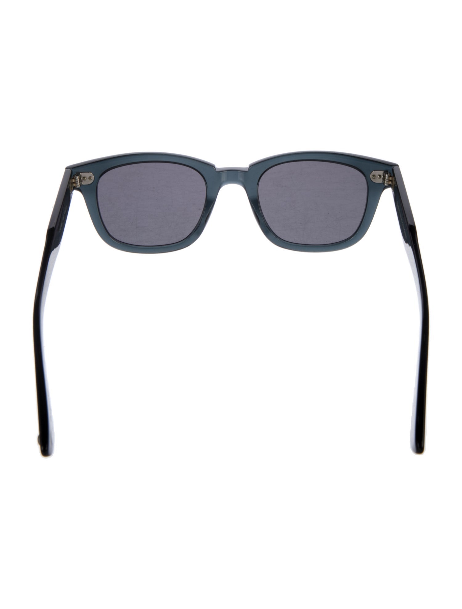 Garrett Leight Wayfarer Tinted Sunglasses