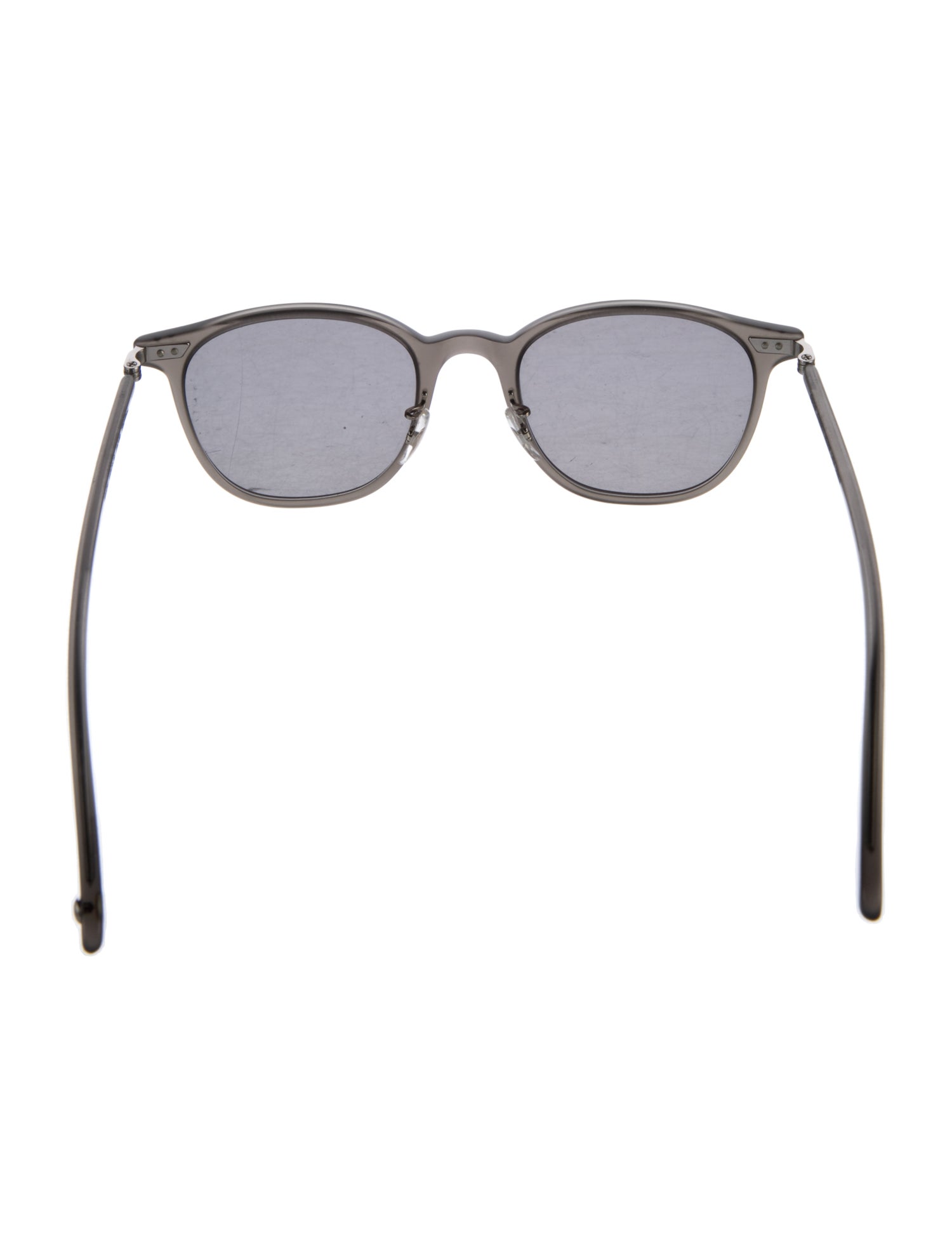 Garrett Leight Wayfarer Tinted Sunglasses