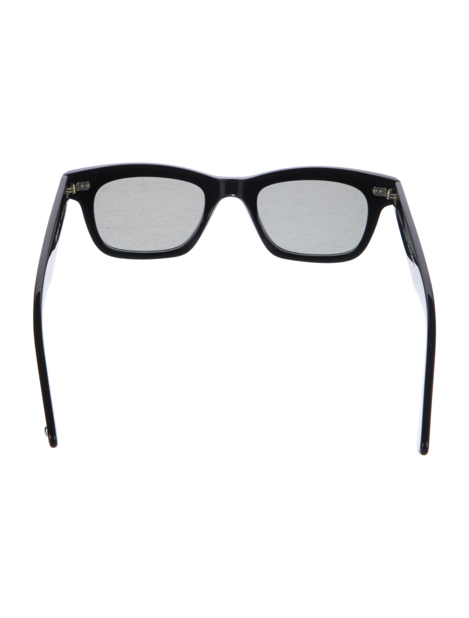 Garrett Leight Wayfarer Tinted Sunglasses