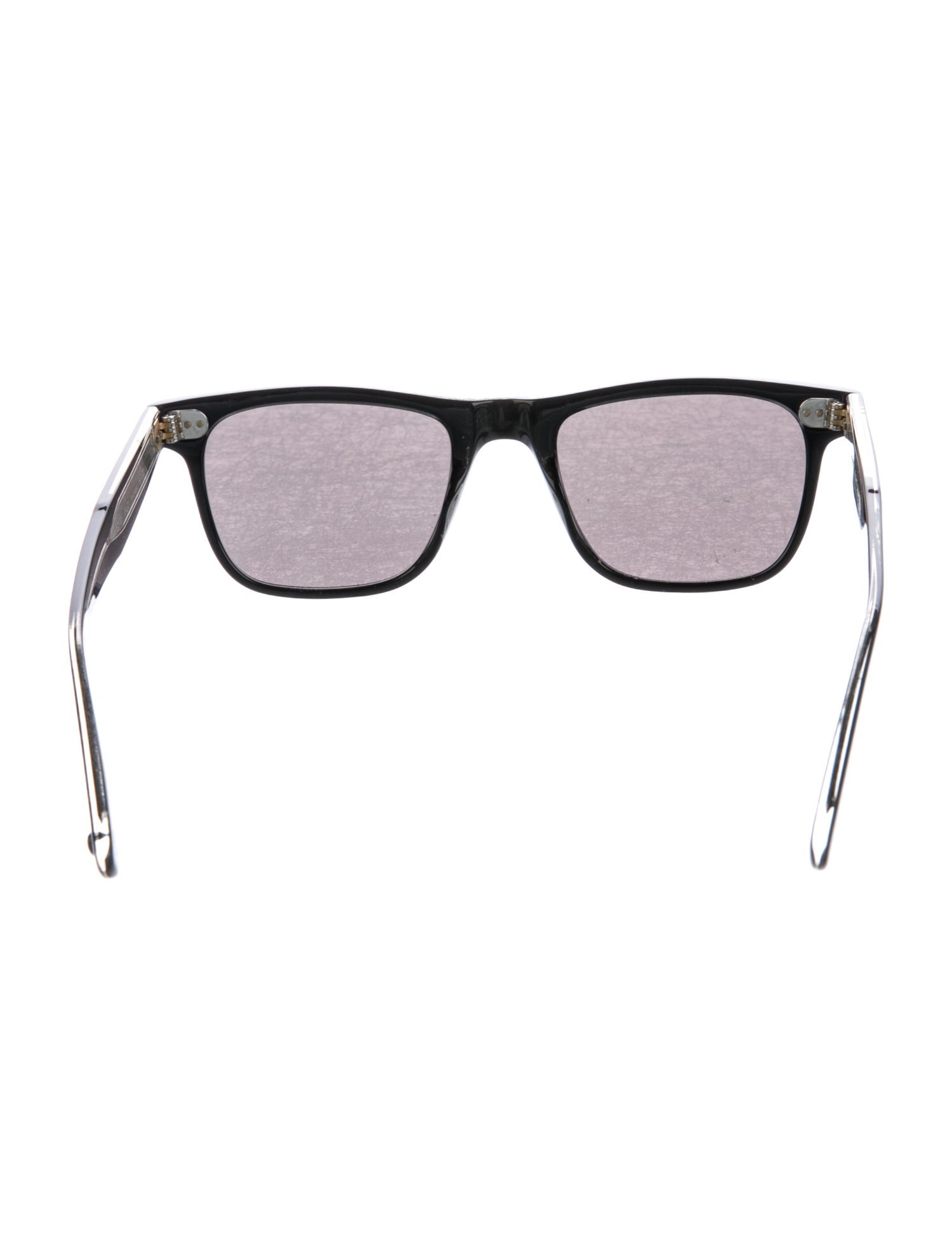 Garrett Leight Wayfarer Tinted Sunglasses