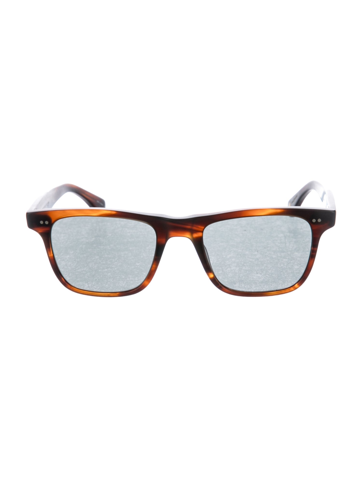 Garrett Leight Square Tinted Sunglasses