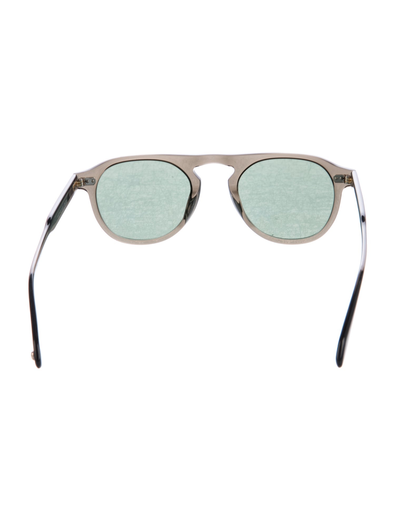Garrett Leight Wayfarer Tinted Sunglasses
