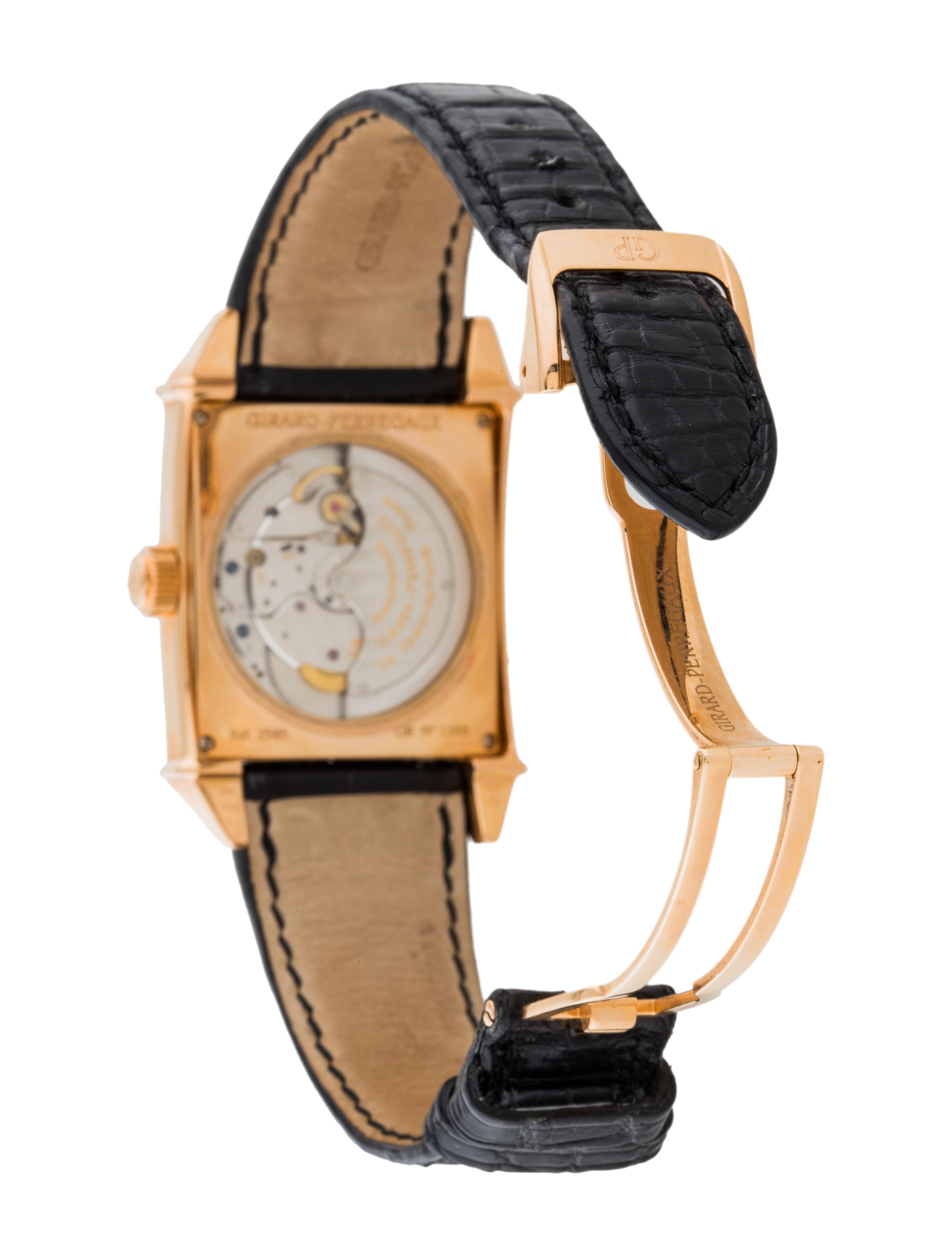 girard-perregaux vintage 1945 watch - strap - grx20172 | the rea