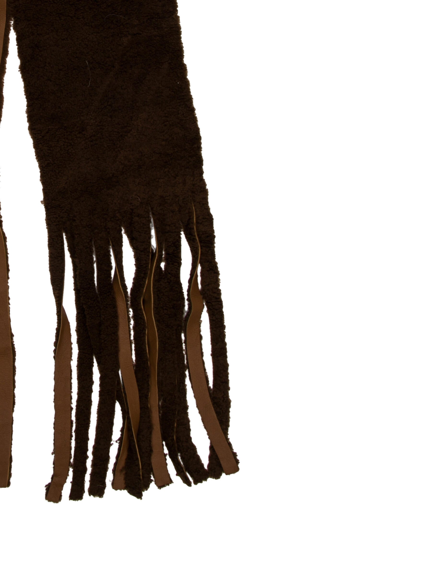 Gushlow and Cole Lambskin Colorblock Pattern Scarf w/ Tags