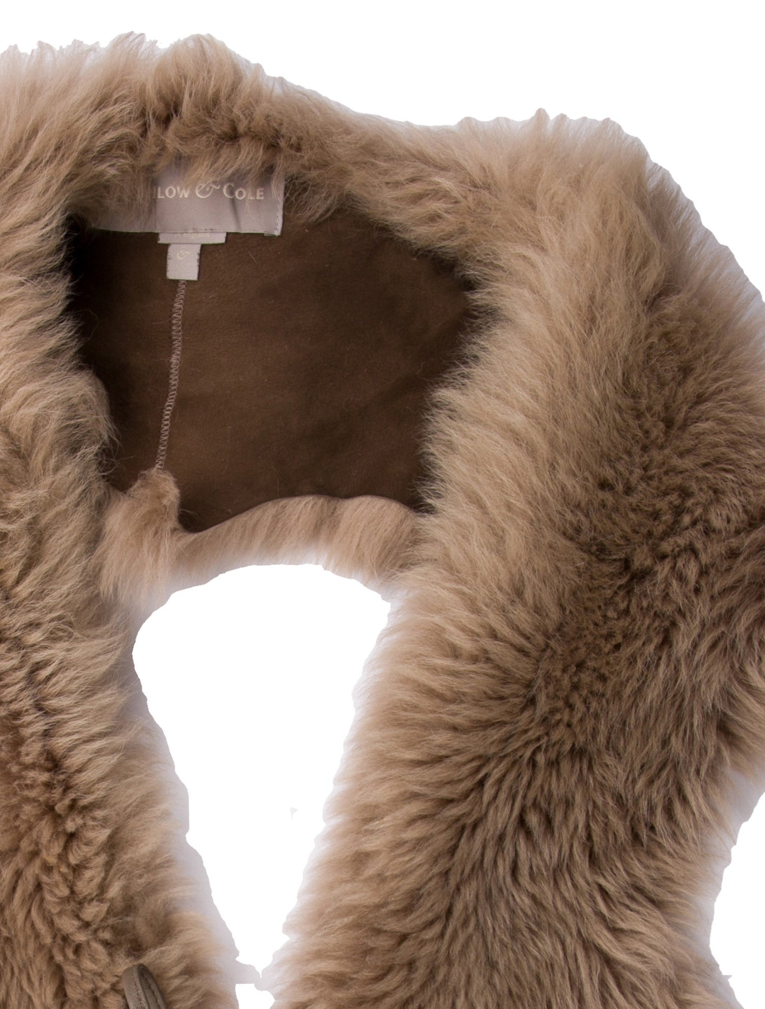 Gushlow and Cole Shearling Shawl