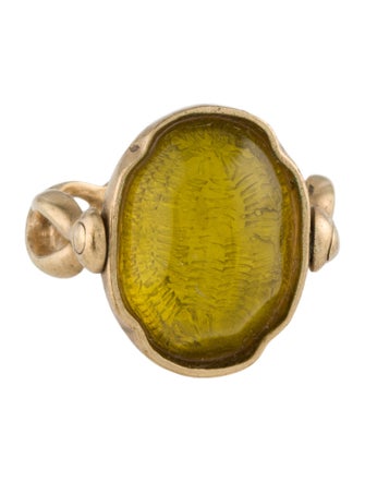 Goossens Paris Cabochons Squared Ring