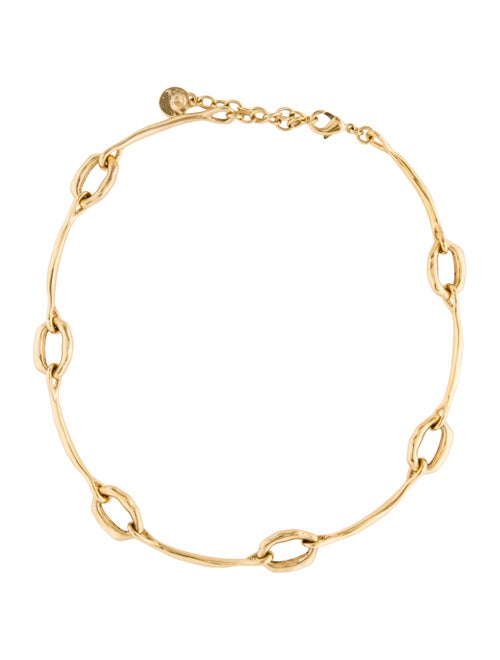 Goossens Paris Pavot Chain Collar Necklace