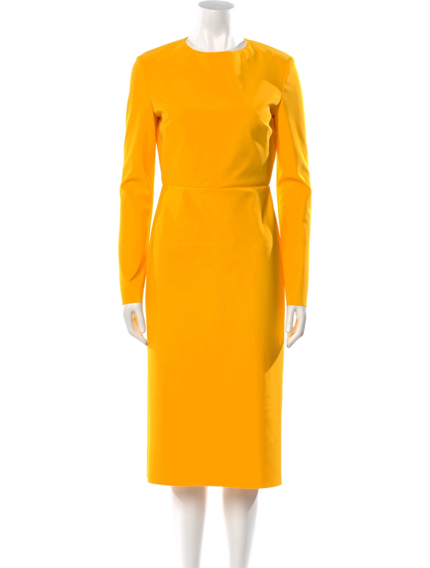 Greta Constantine Crew Neck Midi Length Dress
