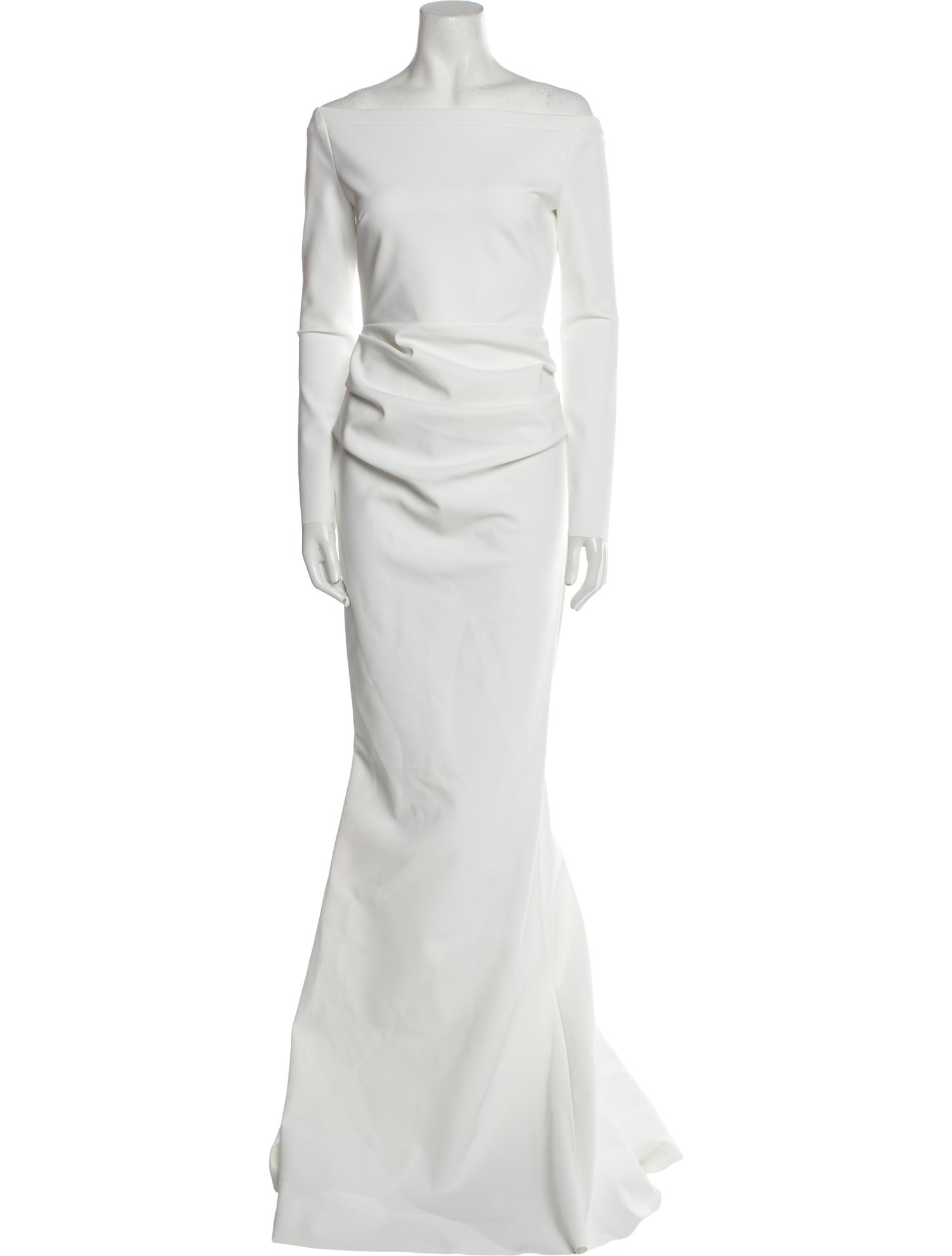 Greta Constantine One-Shoulder Long Dress