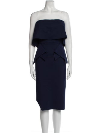 Greta Constantine Nylon Midi Length Dress