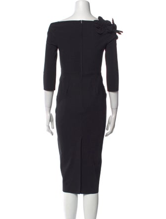 Greta Constantine Off-The-Shoulder Midi Length Dress