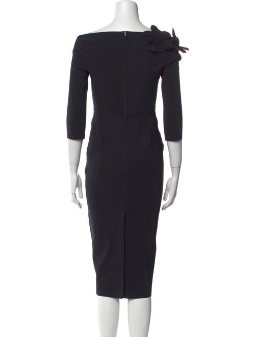 Greta Constantine Off-The-Shoulder Midi Length Dress