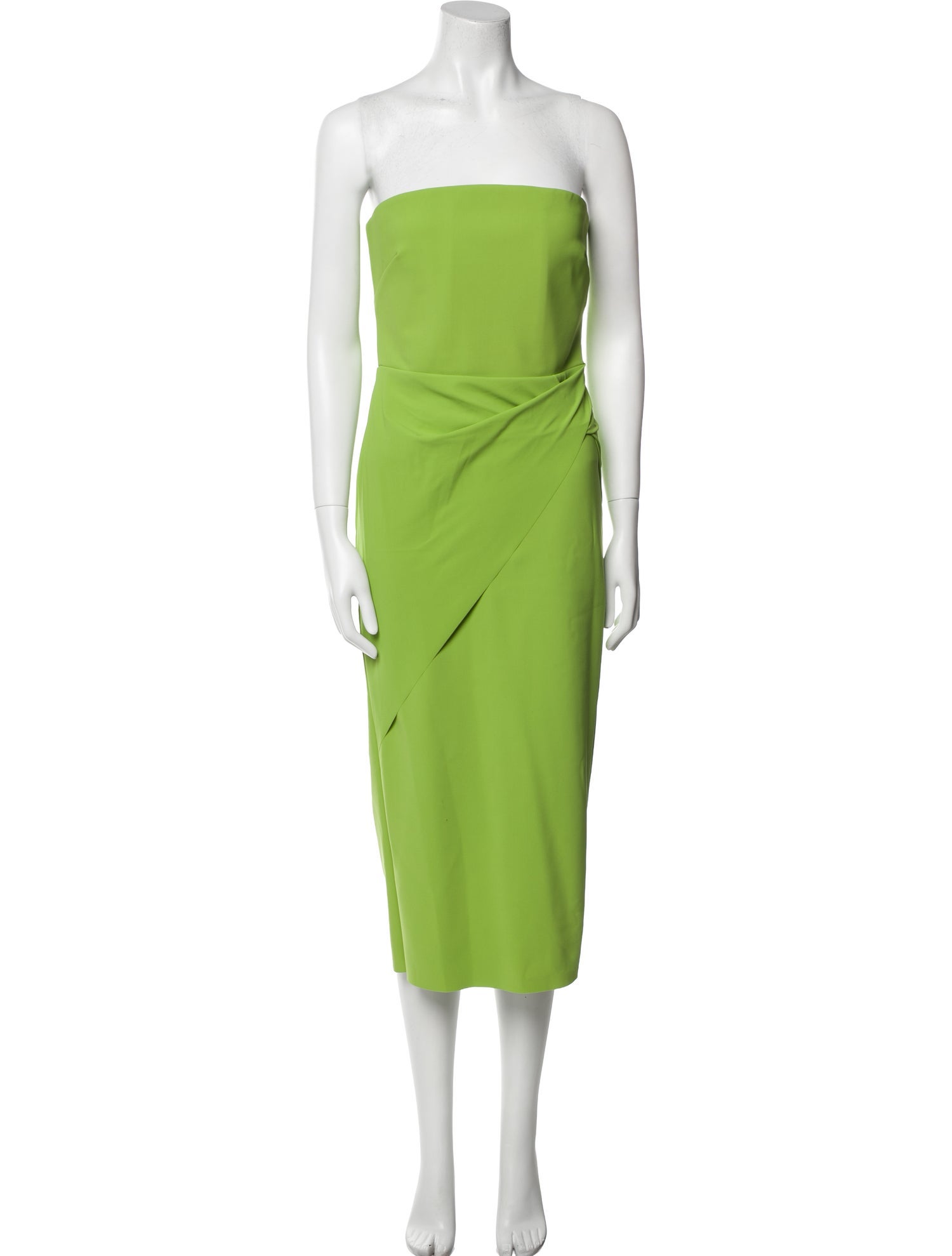 Greta Constantine Strapless Knee-Length Dress