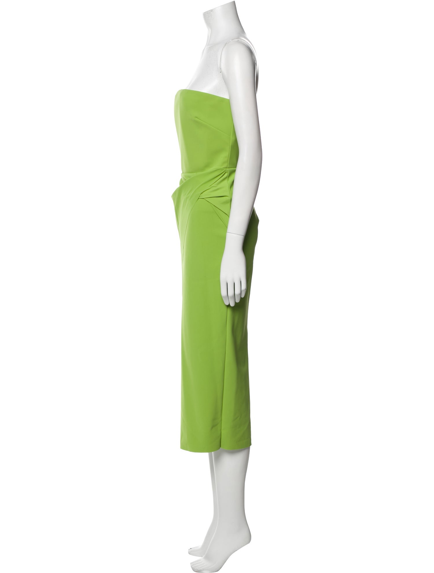 Greta Constantine Strapless Knee-Length Dress