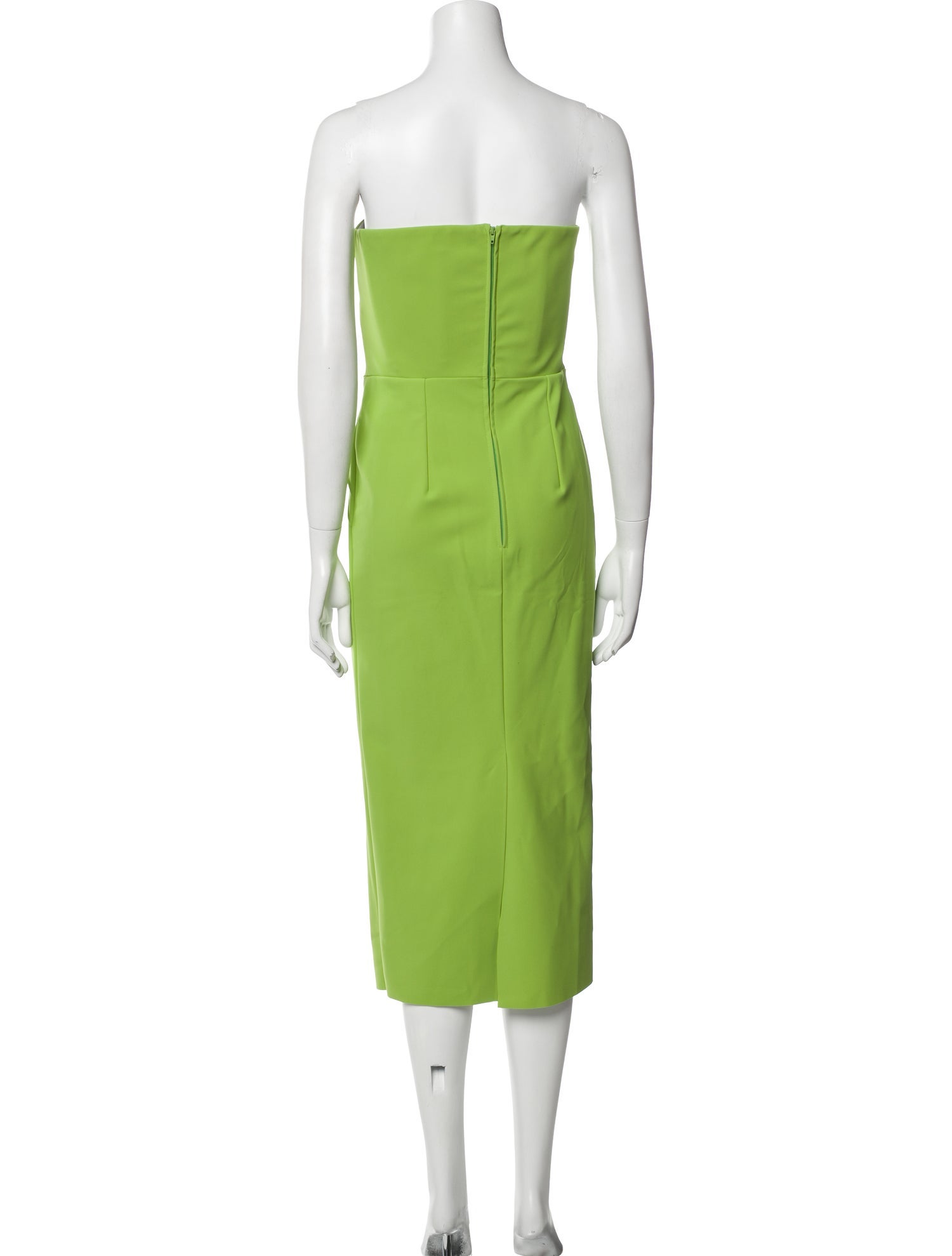 Greta Constantine Strapless Knee-Length Dress