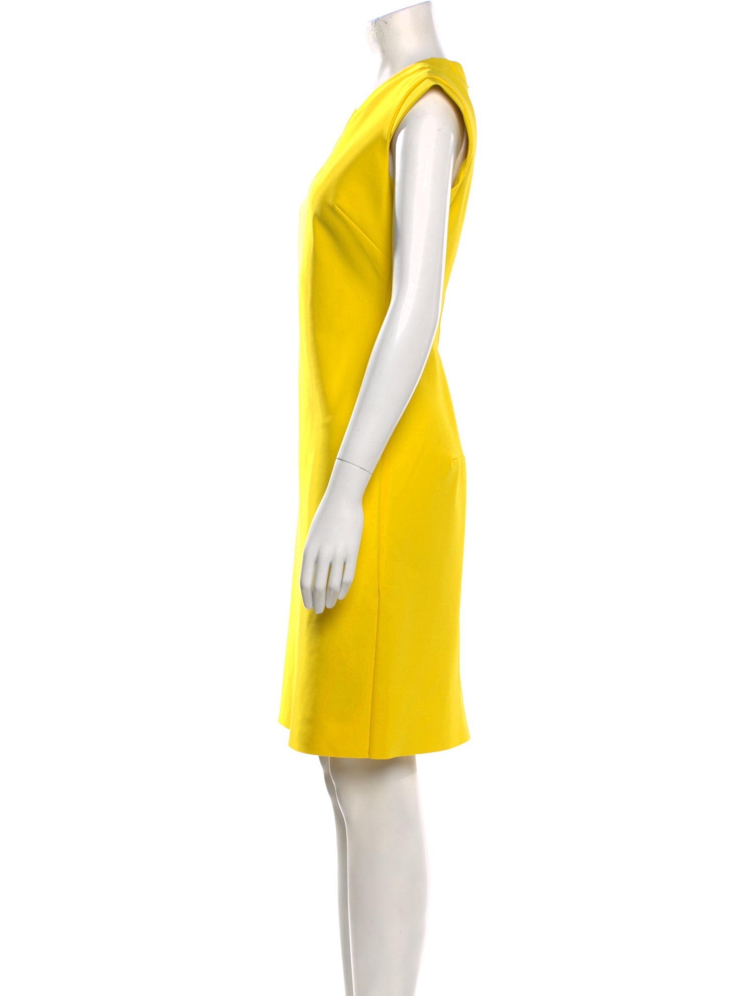 Greta Constantine V-Neck Knee-Length Dress