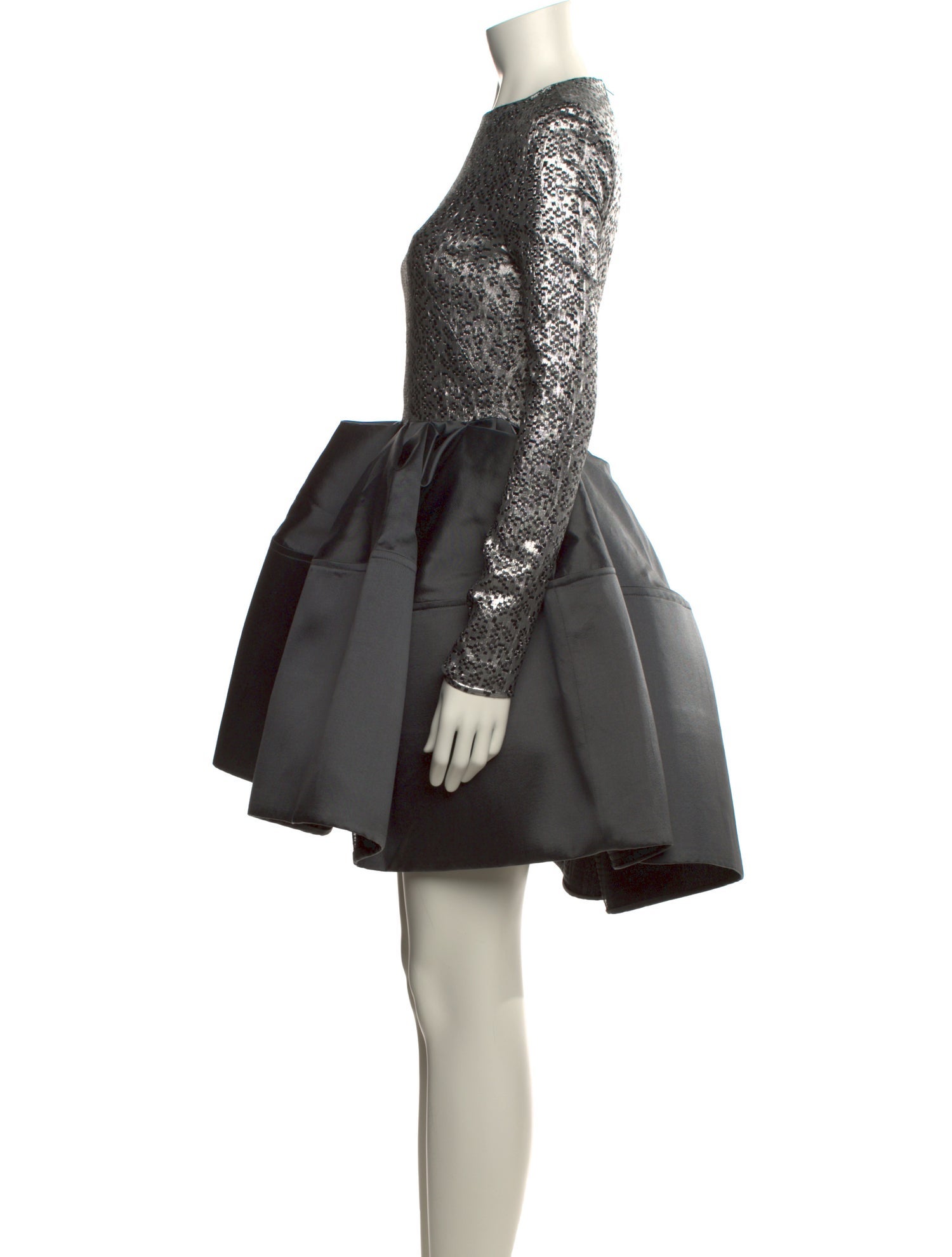 Greta Constantine Silk Mini Dress