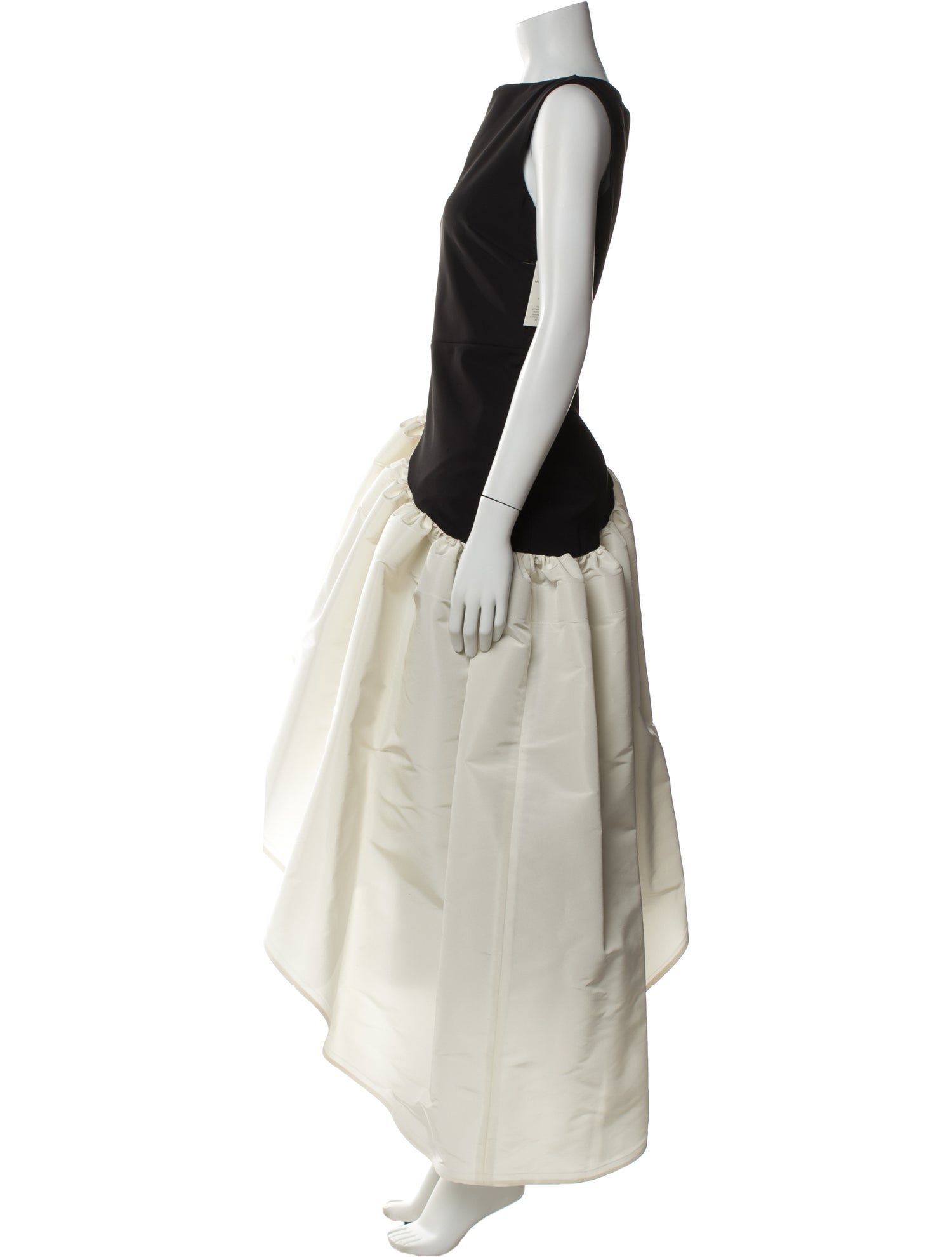 Greta Constantine Bateau Neckline Long Dress