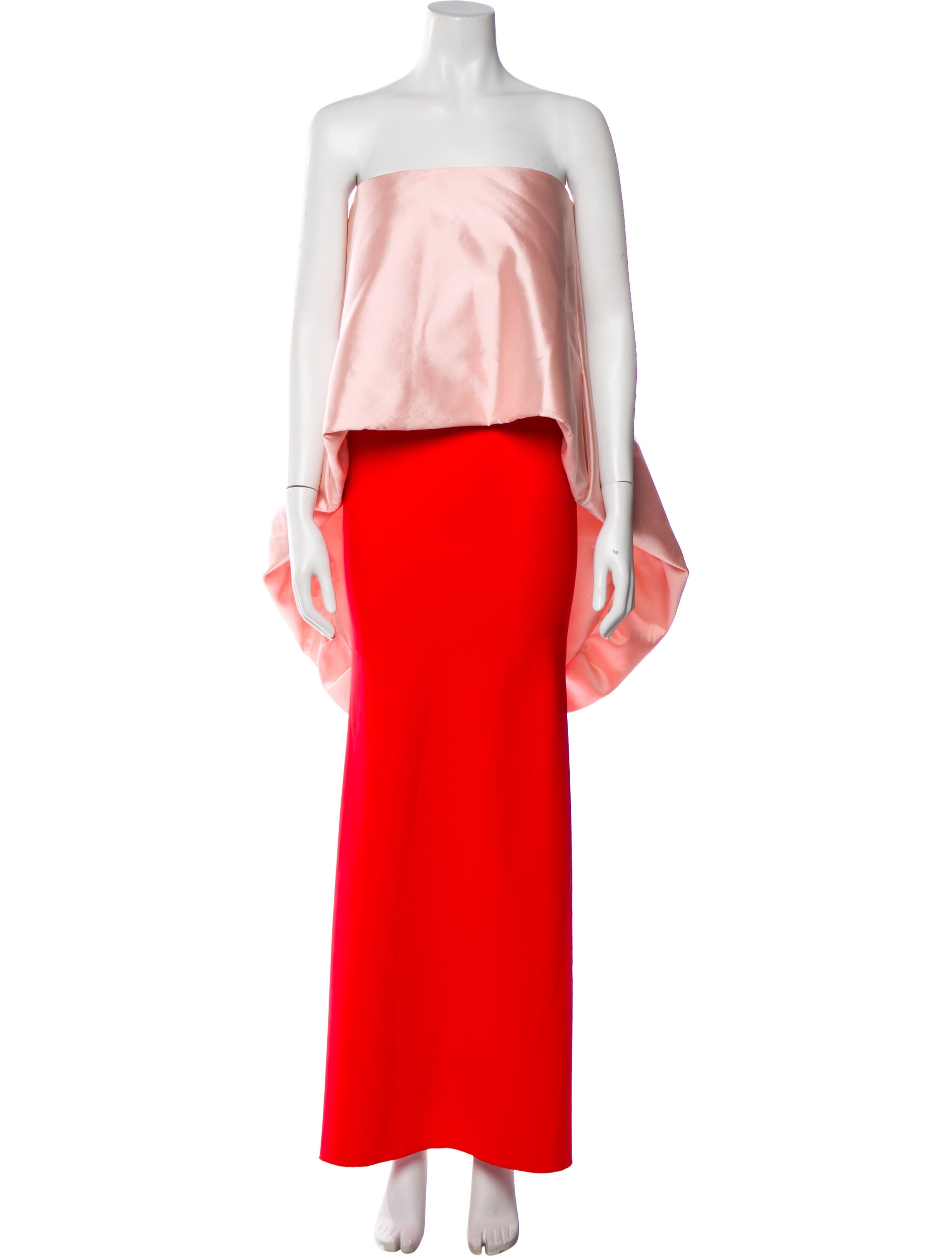 Greta Constantine Colorblock Pattern Long Dress