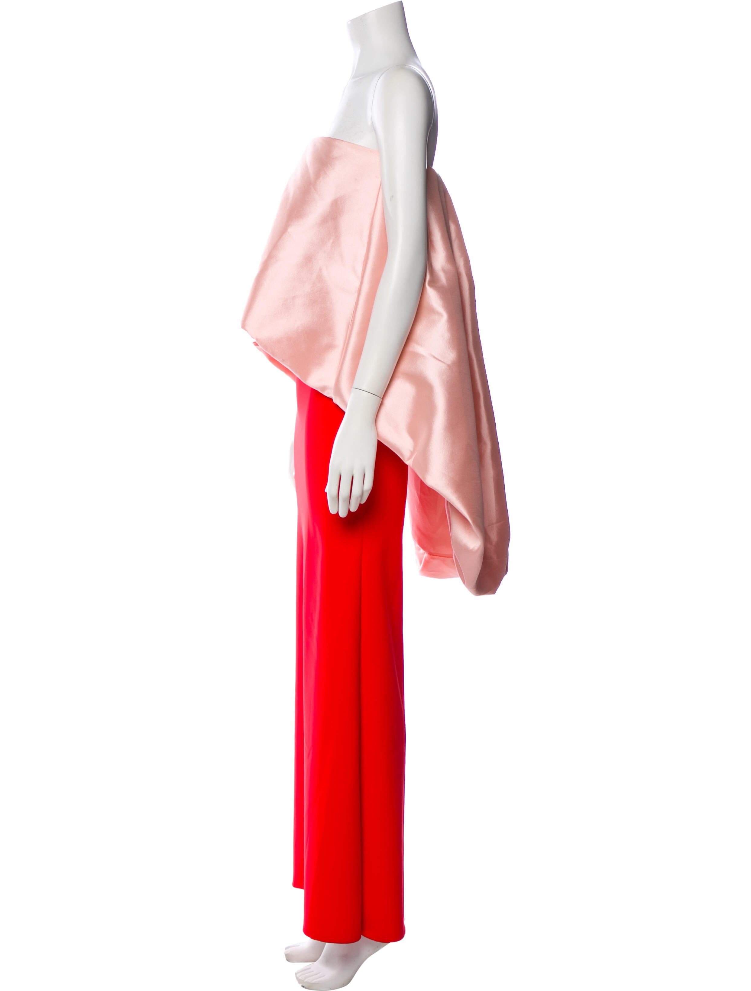 Greta Constantine Colorblock Pattern Long Dress